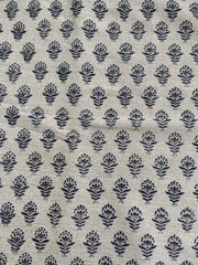 Heavy linen fabric designer Indian hand block print heavy fabric pillowcases thick linen upholstery block printing art table cover,Curtains - Rohiyaan